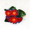 искусственные цветы фиалка-маргаритка цвета красный 4