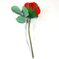 искусственные цветы роза цвета красный 4